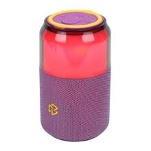 STF Bolt Wireless Speaker Transparent Built-In RGB Lights USB Connection Rechargeable Battery IPX3 Certified Water Splash Resistant (Purple) - Purple - View 6