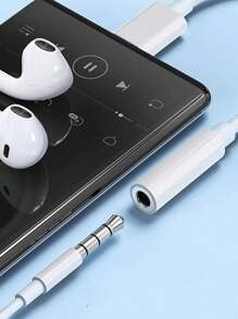 Adaptador de conector hembra de 3,5 mm para auriculares de tipo USB C, Cable auxiliar de audio tipo C, conector macho USB C a conector hembra de 3,5 mm, compatible con todos los dispositivos con puerto Type-C: Galaxy S23, S23+, S23 Ultra, S22, S22+, S22 Ultra, S21, S21+, S21 Ultra, S20 Ultra, Z Flip, S20+, S10, S10+, S10 Ultra, Pixel 5, 4, 3XL, compatible con iPhone 15 Plus, iPhone 15 Pro Max, iPad Pro 2020/2018 y talla grande.