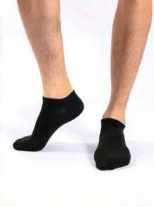 15 pares/10 pares/5 pares/3 pares/1 par de calcetines bajos para hombre de unicolor simple, que absorben la humedad y son invisibles, adecuados para todas las estaciones