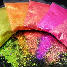 50g Iridescent Hexagon Glitter Flakes For Resin Crafts, Aurora Sequins Epoxy Resin Fillers For DIY Nail Art, Jewelry Casting Supplies - Multicolor - View 7