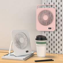 GICOOK Portable Mini Fan, USB Desktop Fan, Multi-Functional Rechargeable Fan, Personal Silent Fan, Small Desktop Fan. Suitable For Bedrooms, Kitchens, Offices, Keeping Any Place Cool.