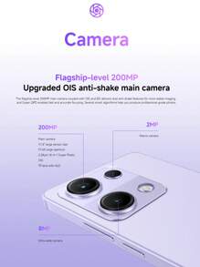 Xiaomi Redmi Note 14S Smartphone 12GB+512GB Global Version Helio G99-Ultra Processor 200MP+8MP+2MP Triple Camera 6.67" AMOLED Display Supports 67W HyperCharge 5000mAh (Typ) Battery AI Features