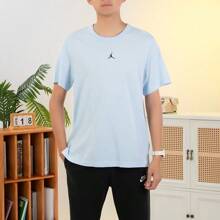 Nike Men's Tops Summer New JORDAN Sports Casual Basic Simple Small Logo Comfortable Breathable Round Neck Short-Sleeved T-Shirt FN5830-441