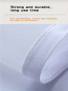 1 pieza de mosquitera autoadhesiva y reutilizable para ventanas, pantalla anti-mosquitos para ventanas, blanca, de tul, fácil de instalar, malla lavable de verano