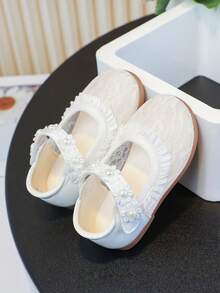 2025 New Princess Flat Shoes, Princess Mesh Lace Sandals - White - View 4