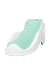 1 件婴儿浴盆支撑婴儿浴椅 - 便携式婴儿浴盆支撑，防滑沐浴垫，适合 0-6 岁，PP 材质，沐浴椅，易于存放