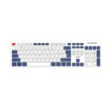 Acer Teclado con cable OAK920 Teclas suaves Sensación cómoda Fuerte rebote Entrada suave Respuesta sensible Los caracteres no se desgastan fácilmente Teclas multimedia enriquecidas Azul marino profundo