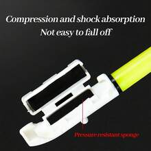 Bộ 2 đèn đầu cần câu kèm 5 pin - Báo động cắn câu cá có độ sáng cao, đèn đỏ và xanh lá cây, dùng cho câu cá biển - Nhiều màu - Xem 5