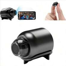 1pc Small Wireless Hidden Smart Camera. With Video Recording. Battery-Free WiFi Security Monitoring Camera, With Photo And Video Recording Function And Application Control, Suitable For Outdoor And Indoor Dog And Cat Monitoring/Home/Recording/Law Enforcement/Evidence Collection.