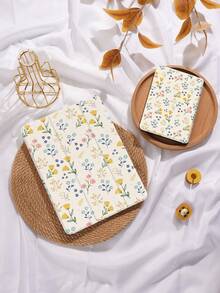 花卉图案保护壳适用于 iPad Air4/5 10.9 英寸、iPad 7/8/9/10.2 英寸、iPad 第 10 代、Kindle Paperwhite 第 12 代 2024 英寸、Kindle (第 11 代) 2022 英寸，自动睡眠/唤醒功能，多种款式可选