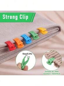 Sock Clips, Sock Clips, Coat Hook Sock Clips, Hook Laundry Clips DIY Suitable For Socks With Washing Machines, Work Card Clips