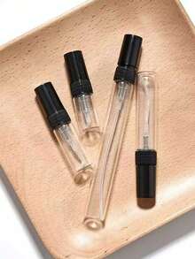 Refillable Black Transparent Perfume Spray Bottle, Fine Mist, Mini Perfume Refillable Spray Bottle, Cosmetic Essence Water Storage Container, Perfume Bottling, Perfume Spray Pump Box, Mini Pocket Perfume Spray, Refillable Perfume Dispenser Transfer Tool (2ml/3ml/5ml/10ml), Travel Essential, Perfume Essence - Black and White - View 6