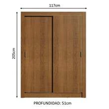 MADESA Bedroom Armoires - Brown - View 3
