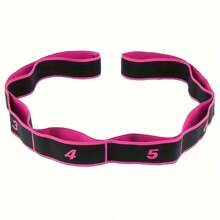 Yoga Elastic Resistance Band With 8 Segmented Stretching Rope, Home Fitness, Pilates Training