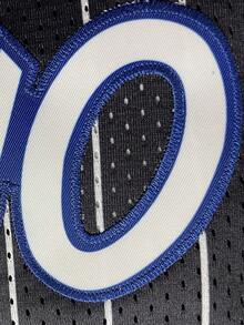 1pc Men's Basketball Jersey, Black, Embroidered Sports Vest Spring - Black - View 4