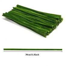 600 piezas de limpiapipas de colores variados y 50 tallos de flores con un conjunto de tutoriales paso a paso para manualidades, suministros de artesanía, regalos para el Día de San Valentín y el Día de la Madre, decoración del hogar, decoraciones navideñas con tallos de chenilla, decoraciones para eventos festivos, proyectos de manualidades con limpiapipas para adornos de regalos navideños y diseño de embalaje de lujo, suministros de artesanía con limpiapipas, paquete de materiales DIY hechos a mano - Multicolor - Ver 3