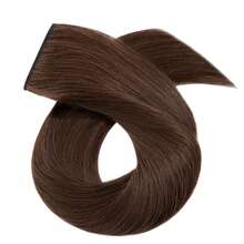 Invisible Wire Extensions 26 Inch Dark Brown #2 Wire Hair Extension Long Hair Piece Dark Hair Clip In Extensions Real Human Hair Wire Brown Fish Line One-Piece Clip Ins Hedge Extensions Transparent Line - S2 - View 9