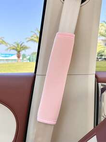 1pc/2pcs Car Seat Belt Shoulder Protector Child Anti Pinch Belt Protector All Season Universal Car Interior Supplies - one-size - View 10