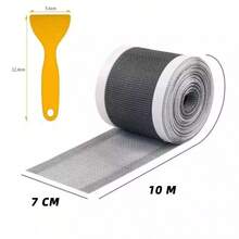 10M Drain Protective Screen For Bathroom Shower Drain Filter Floor Self Adhesive Disposable - Grey - View 9