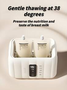 1 Piece EU Multi-Function Constant Temperature Bottle Warmer High Temperature Resistant High Transparent PP Material