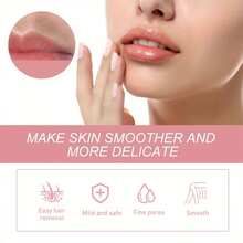 50g 桃蜡脱毛膏，温和不刺激，快速无痛脱毛，适用于手臂、腋窝、腿部、面部、嘴唇和身体