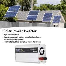 Inversor solar inversor Alta eficiencia ARTITOR DE ALTA PODER DC 12V a AC convertidor para el hogar, acampar al aire libre, viajes, trabajo de campo y otros escenarios: conversión eficiente, resistente y liviano - Multicolor - Ver 2