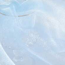 1 Stück glänzender irisierender Tüll Stoff, handgefertigtes DIY Kleidungsstück, Rock, Hochzeit Dekor Hintergrund