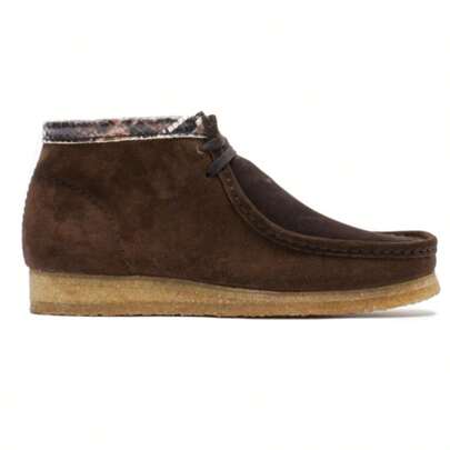 Clarks Wallabee Boot BrownSnake Combi