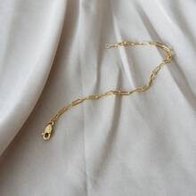 1pc Minimalist Sterling Silver Chain Bracelet For Women For Daily Decoration