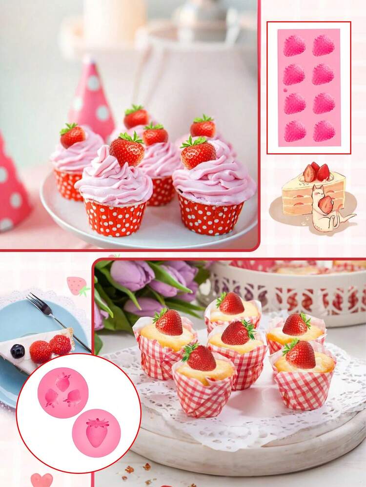 FLEXMAN 25 Pièces Modèle de Savon Fait Main Bricolage, Modèle de Bougie Multifonction, Modèle de Cuisson de Gâteaux, Doublures de Cupcakes Carrées en Silicone, Congélateur