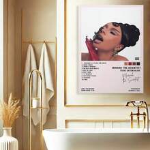 Framed Mariah The Scientist To BeEaten Alive Canvas Poster Wall Decorative Art Painting Living Room Bedroom Decoration Gift, Home Decor, Bedroom Decor, Living Room Decor, Bathroom Decor, For Office Cafe, Canvas Wall Art, Poster
