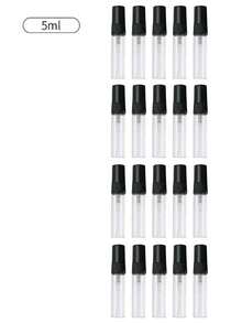 Refillable Black Transparent Perfume Spray Bottle, Fine Mist, Mini Perfume Refillable Spray Bottle, Cosmetic Essence Water Storage Container, Perfume Bottling, Perfume Spray Pump Box, Mini Pocket Perfume Spray, Refillable Perfume Dispenser Transfer Tool (2ml/3ml/5ml/10ml), Travel Essential, Perfume Essence - Black and White - View 12