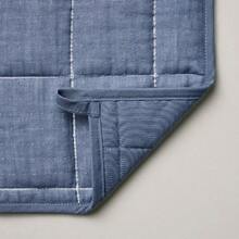 18x24 Cotton Dish Drying Blue - Hearth & Hand™ With Magnolia-Keep Your Kitchen Counter Clean With Cotton Dish Drying From Hearth & Hand™ With Magnolia.This Blue Dish Drying Features A Checkered Pattern With White Hues An Appealing Look.Made Of Cotton, It Dries Off Quickly And Comes With A Built-In Loop Easy Hanging When Not In Use.Hearth & Hand™ With Magnolia: Gather • Create • Enjoy