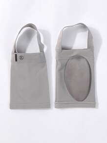 1 par de almohadillas deportivas con soporte de arco, calcetines vendaje para arco del pie - sin ataduras, sin deslizamientos, alta elasticidad y transpirables; vendaje de soporte para el pie; con almohadilla de gel - transpirable; proporciona soporte para deportes; Accesorio de gimnasio cómodo y ajustable para todo el año, unisex