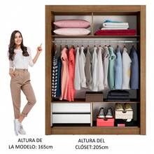 MADESA Bedroom Armoires - Brown - View 5
