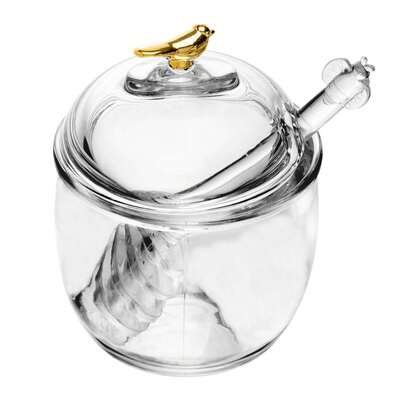  Meleira com Pegador e Tampa Golden Bird 150ml Cristal - Wolff