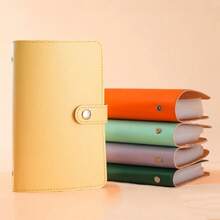 100pcs Envelope Budget Challenge Loose Leaf Binder, Money Saving Binder, Multi-Function Loose Leaf Storage Organizer Pouch, Portable,Back To School,School Supplies - Multicolor - View 7