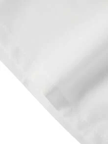 Tops de tubo de verano para mujer, sin mangas, sin tirantes, de color liso, holgados, tipo bandeau, camisas informales - Blanco - Ver 8