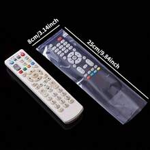 50个装，遥控器热缩透明袋，适用于电视和遥控器 - 防水防尘塑料薄膜绝缘，情人节、小狗、嘉年华、派对装饰、厨房装饰、家居用品、母亲节礼物、卧室装饰、花园、厨房装饰、夏季、海滩、旅行必备、房间装饰、软萌玩具、毕业季 - 彩色 - 查看 6