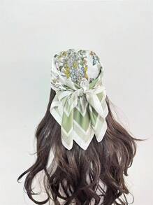 1 Stück Damen Schal für Frühling & Sommer, Farbkombination, elegant & vielseitig