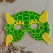 6pcs/Set Creative Festival Decorative EVA Animal Cartoon Face Masks, Forest Animal Masks, Drama Props, School Parent-Child Activities Masks, Masquerade Party Performance Props, Birthday Party Role Play Headpiece - Multicolor - View 5