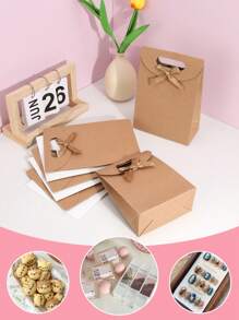 20pcs Customized Paper Bags, Personalized Packaging Bags, Handle Bags With Flip Cover & Closure, Bowknot Gift Packaging Bags, Gift Wrap Pouches,Multi-Functional,Durable,Ornamental,Reusable,Exquisite,Stylish,High-Quality,Colorful,Modern,Custom,Personalized,Unique,Ideal Gifts For Him,Ideal Gifts For Her,Boyfriend,Dad,Girlfriend,Mom,Family,Friends,Tea Room,Home,Garden,Office,For Anniversaries,For Valentine's Day,For Mother's Day,For Birthdays,For Father's Day,For Graduation,For Weddings,For Housewarming