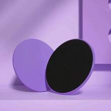 2 pezzi Set Pedali da Pilates e Yoga, Disco per Allenamento Addominali e Fitness, Scheda per Allenamento Cosce e Snellimento