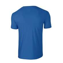 Unisex mjuk t-shirt för vuxna (kungsblå) - Kungsblått - Visa 2