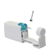 1 Súng xỏ khuyên mũi dùng một lần có đinh mũi bằng thép không gỉ tích hợp - Bộ xỏ khuyên mũi an toàn - Dụng cụ xỏ khuyên mũi thế hệ thứ hai_1 chiếc - Xem 16