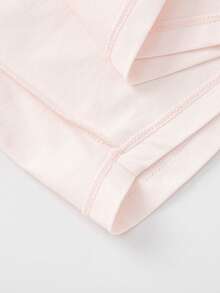 Balabala 女孩刺繡短袖T恤，優雅傳統風格 - 粉紅 - 查看 8