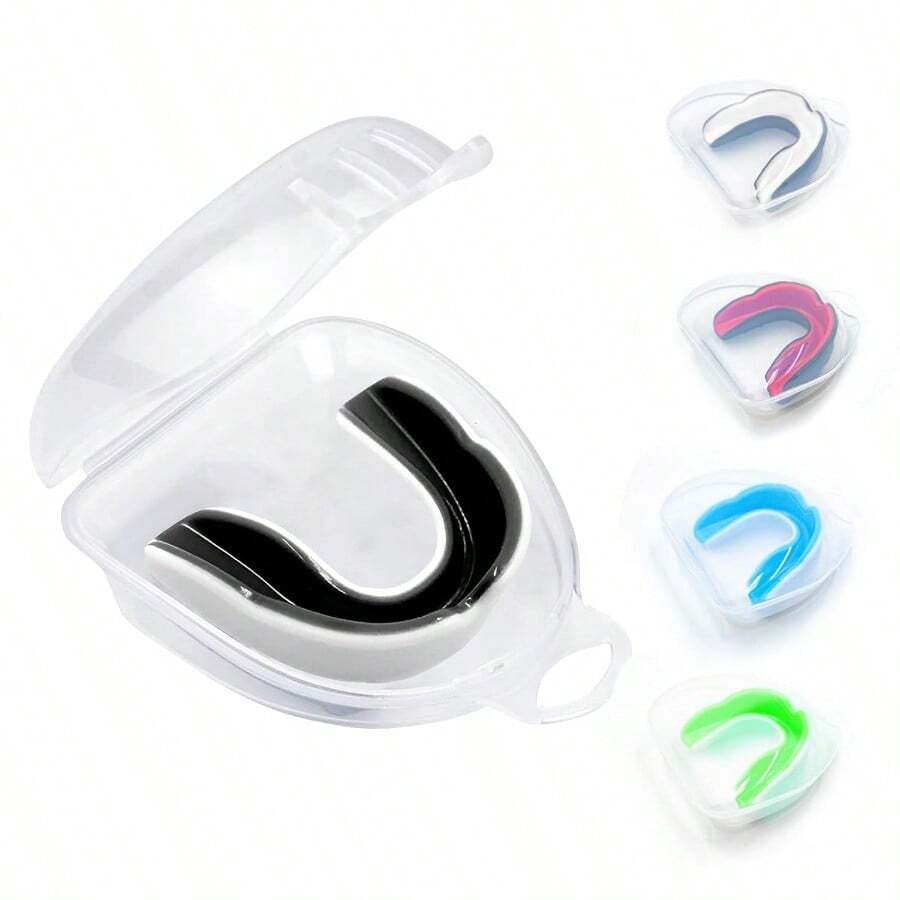 Boxing Mouthguard Tooth Protector Brace Boxing Tooth Protector Tooth Guard Sports Brace Orthodontic Appliance Trainer - Multicolor - View 1