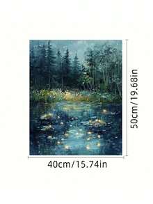 1 Bộ dụng cụ vẽ tranh Acrylic DIY cá nhân hóa, Tranh sơn dầu được thiết kế cẩn thận, Sử dụng màu sắc để thể hiện cá tính của bạn, Chọn một bức tranh để trang trí không gian của bạn, Chọn. Trang trí cuộc sống bằng màu sắc, Trưng bày cá tính của bạn. Hãy đến và bắt đầu hành trình nghệ thuật của bạn. 40*50CM - Màu xanh lam - Xem 2