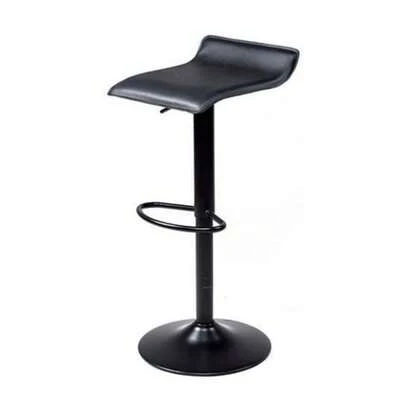 カウンターチェア バーチェア 昇降回転 高さ調節可能 耐荷重90kg コンパクト 軽量 ダイニングチェア キッチンチェア フットレスト付き デスクチェア PUレザー