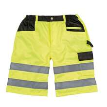 Result Men Cargo Shorts (Fluorescent Yellow) - 黃色 - 查看 1